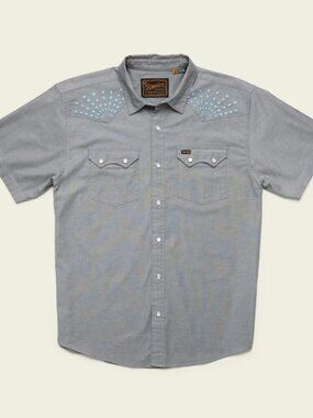 Howler Bros Crosscut Deluxe Shortsleeve Shirt - Beams : Blue Spruce